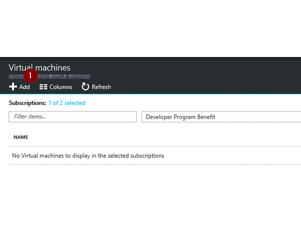 Create Virtual Machine