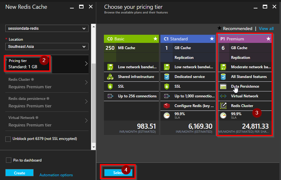 Azure Redis Cache Improve performance using Clustering Praveen