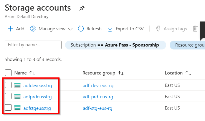 5.Storage accounts - Microsoft Azure