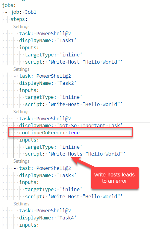 Azure DevOps – Tips and Tricks – 4 – How to use ContinueOnError to ...