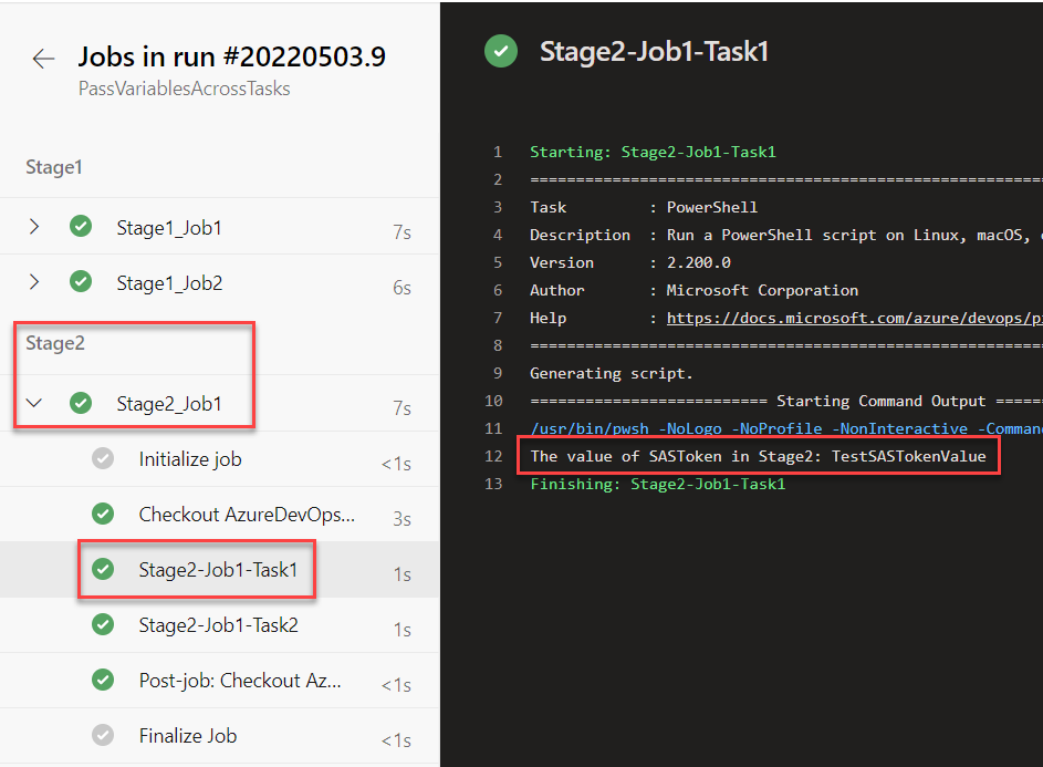 Output Variables Azure Devops Azure DevOps – Tips and Tricks – 5 – How to pass values between Tasks ...