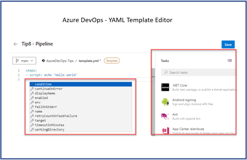 Azure DevOps – Tips and Tricks – 8 – Improve YAML template development ...