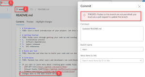 Azure DevOps – Tips and Tricks – 12– How to restrict direct commits to ...