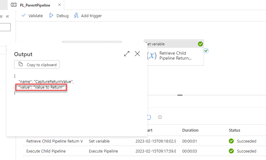 Azure Data Factory – Return value from a Child Pipeline to a Parent ...